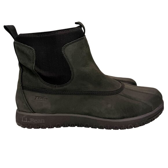 L.L Bean Other - L.L Bean Black Tek 2.5 Primaloft Waterproof Chelsea Winter Boots Men's size 11
